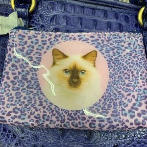 Catseye London Himalayan cat cosmetic pouch bag